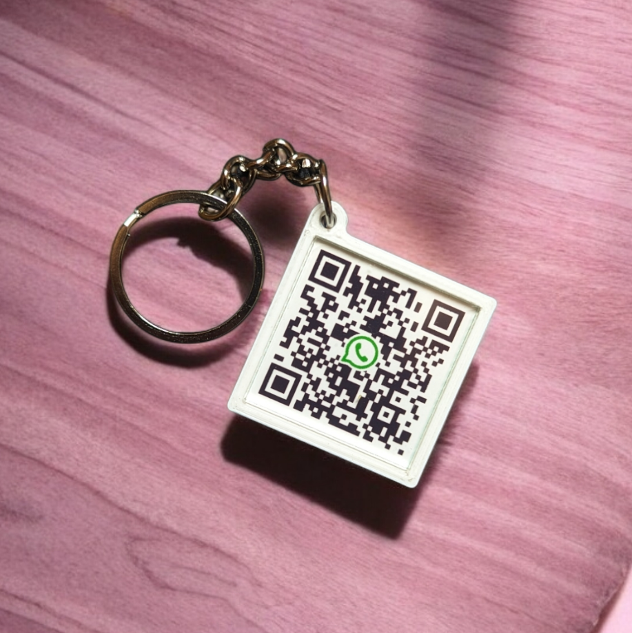 Payment QR Scanner Keychain