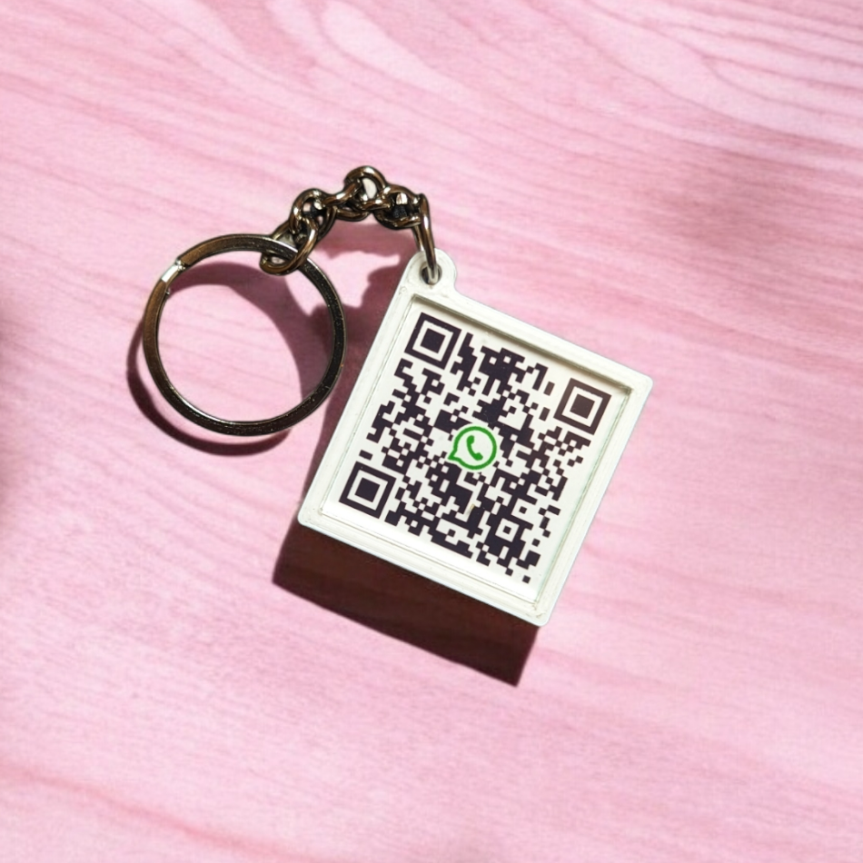 Payment QR Scanner Keychain