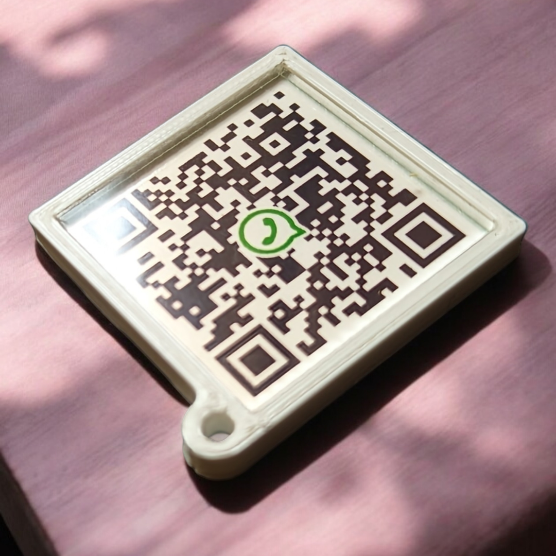 Payment QR Scanner Keychain