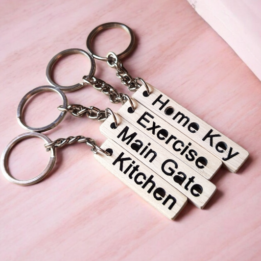 Custom Home Keychain