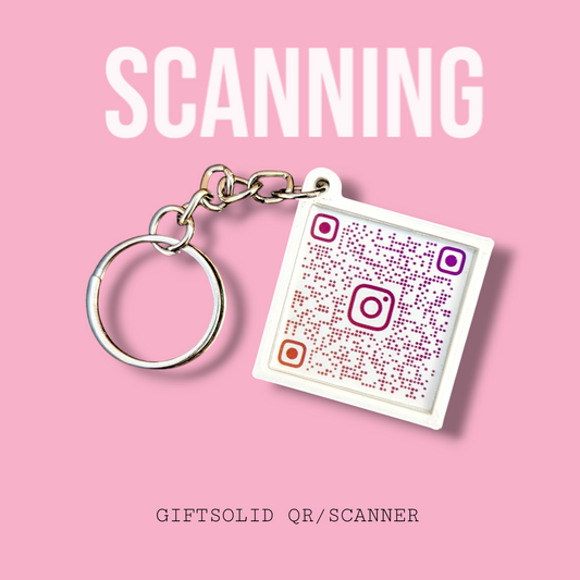 Instagram QR Scanner Keychain